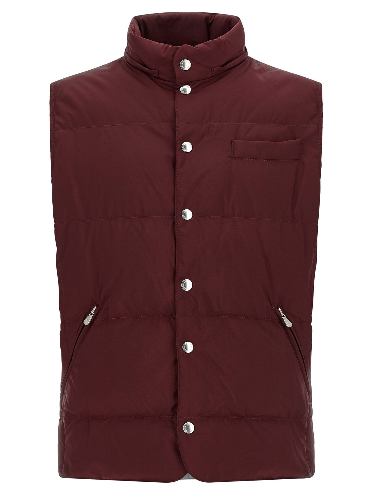 Brunello Cucinelli Padded Vest Red, view 2
