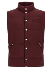 Brunello Cucinelli Padded Vest Red, view 2