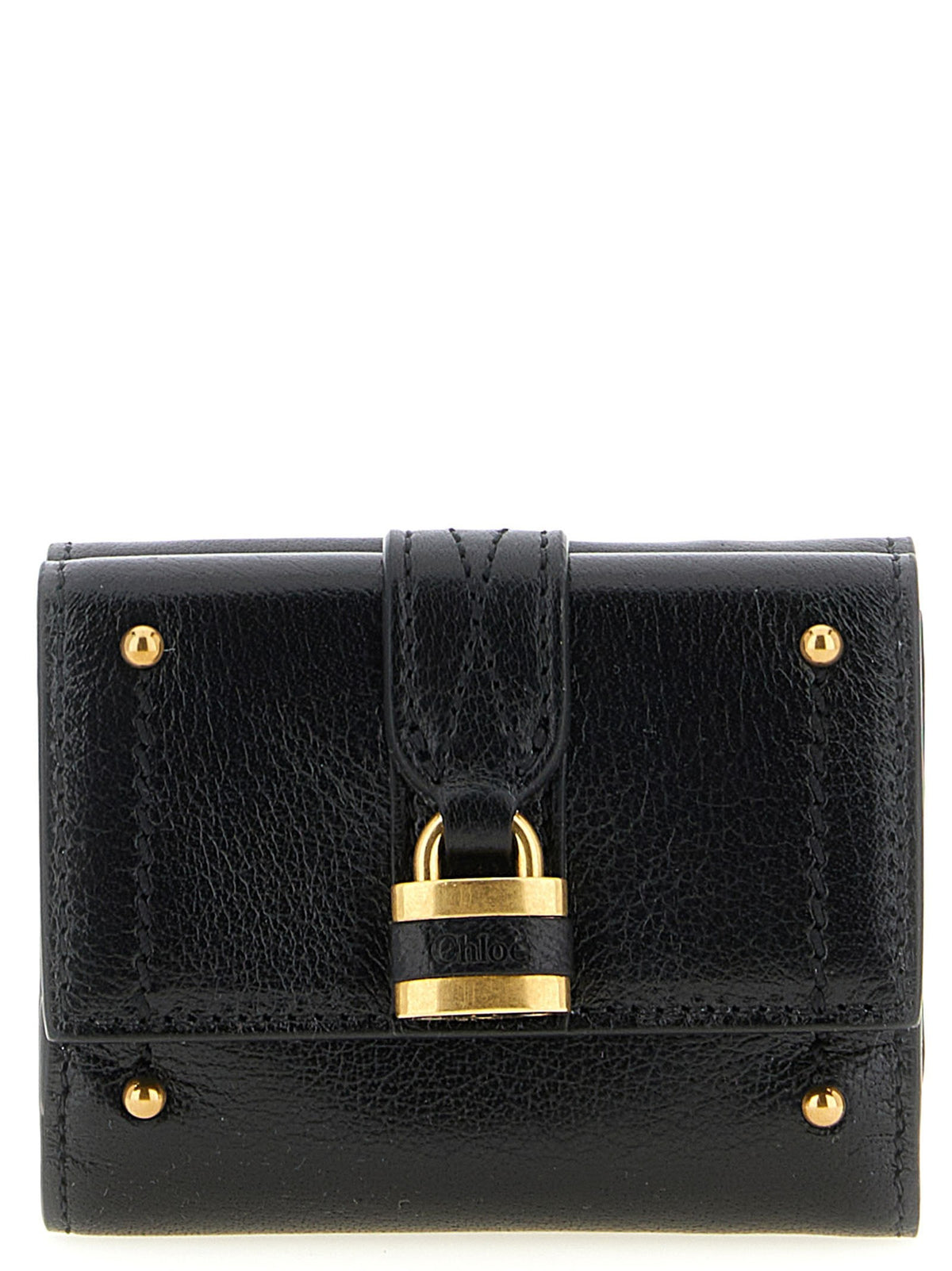 Chloé Paddington Trifold Mini Wallet Black