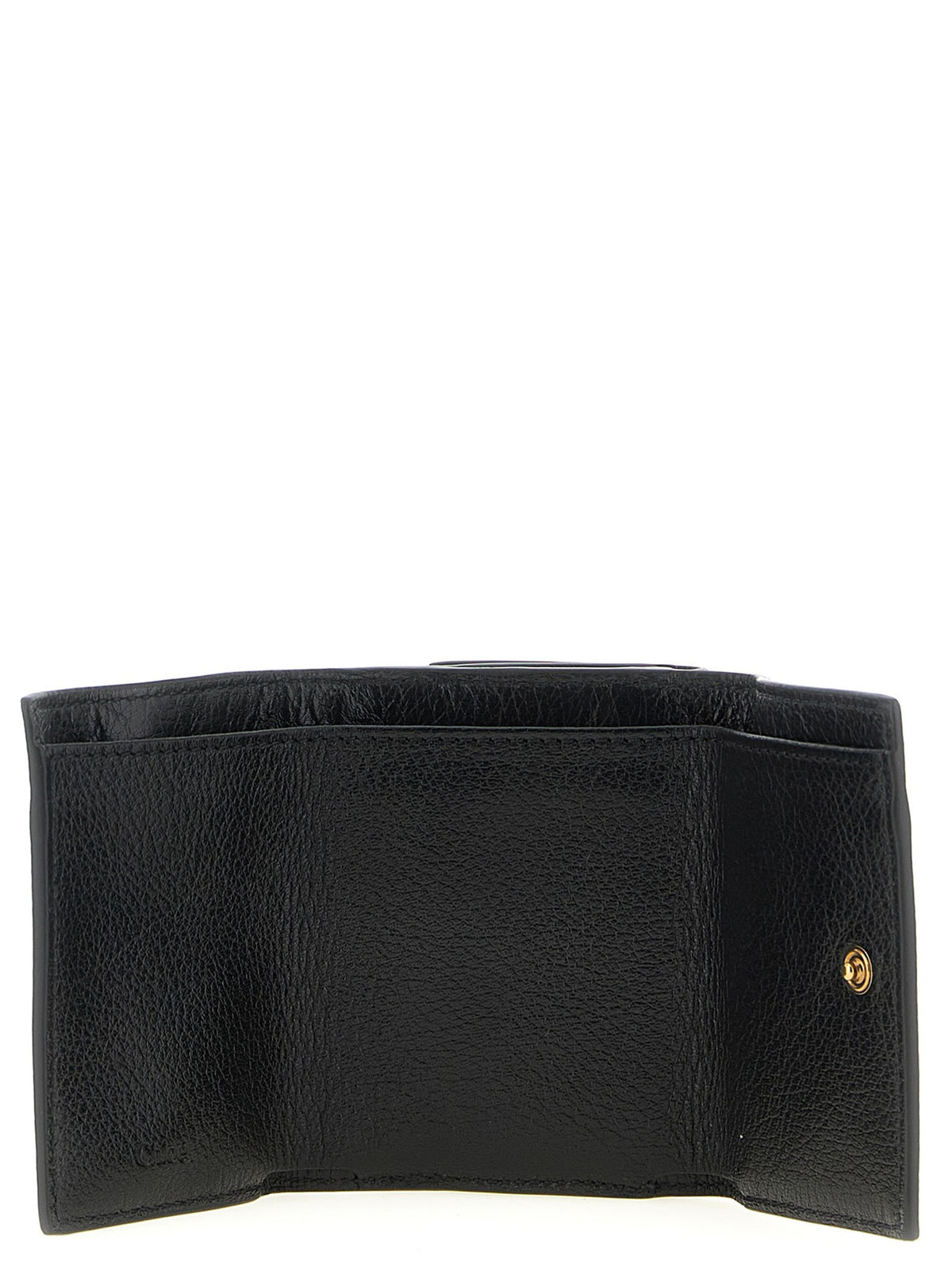 Chloé Paddington Trifold Mini Wallet Black