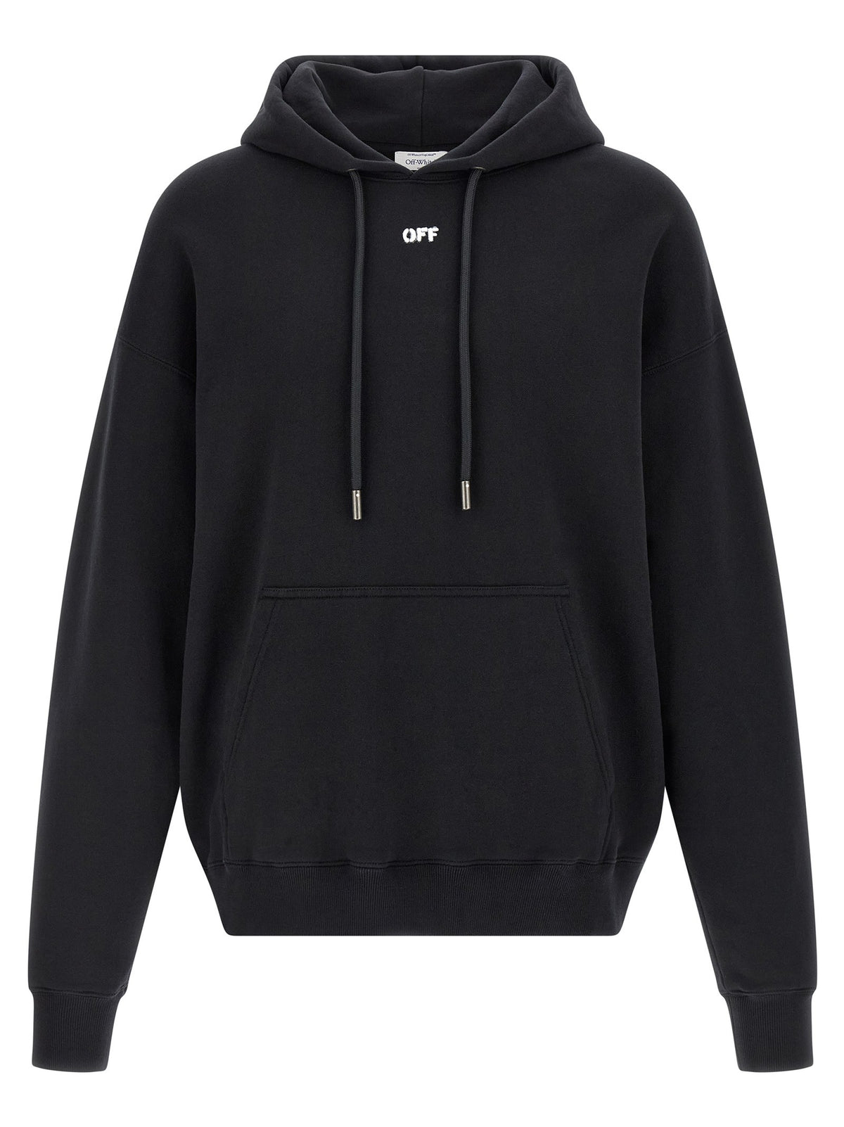 Off-White Paint Arrow Skate Hoodie Black