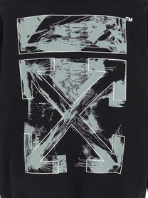 Off-White Paint Arrow Skate Hoodie Black