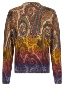 ETRO Paisley Dégradé Sweater Gold