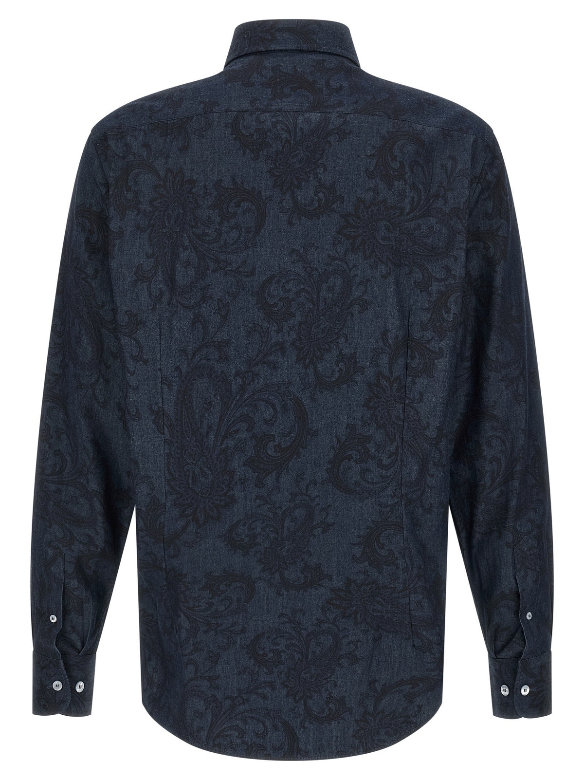 ETRO Paisley Ramage Shirt Blue