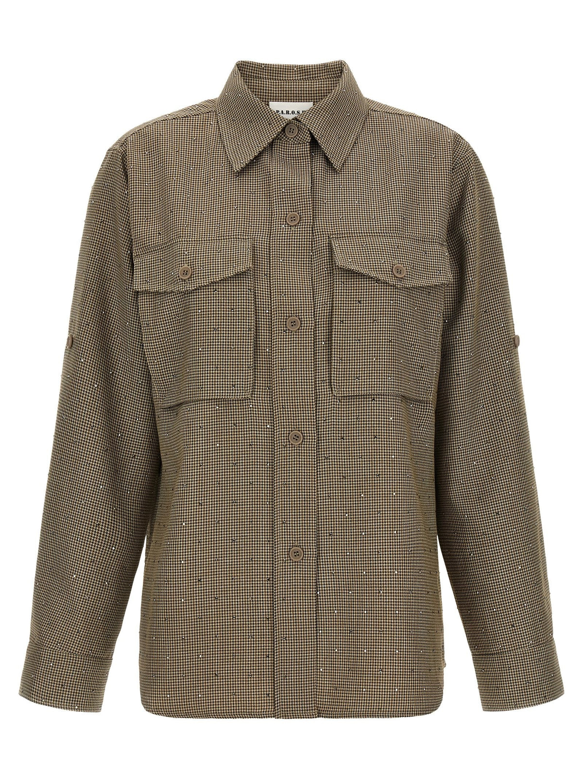 Parosh Palais Shirt Brown