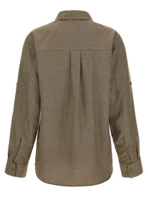 Parosh Palais Shirt Brown
