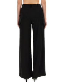 Moschino Jeans Women's Palazzo Pants Black