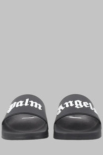 Palm Angels Men's Sandalo Slide Con Black