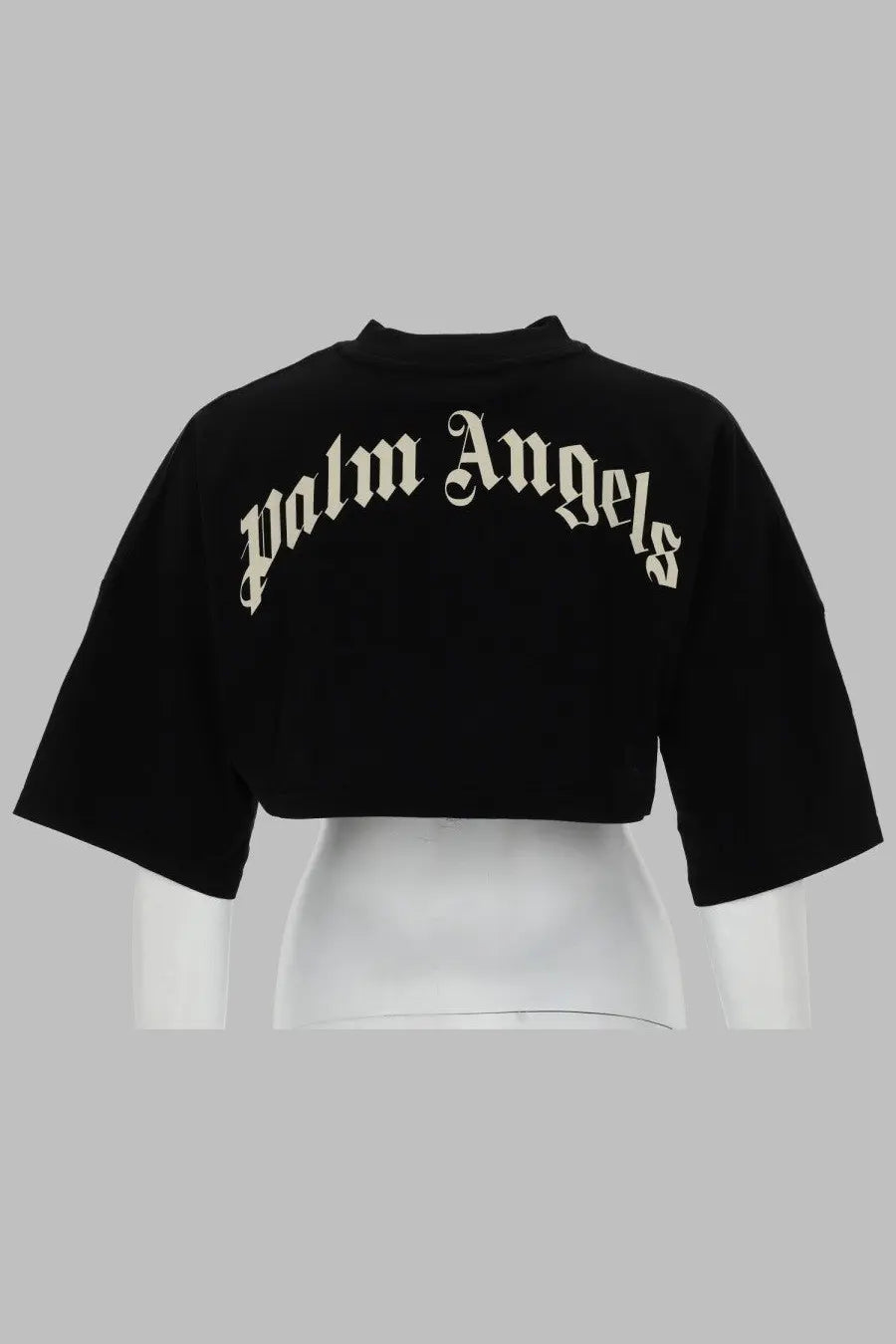 Palm Angels Women's Shirt Cropped Con Black