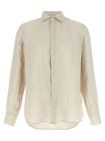 Mc2 Saint Barth Pamplona Shirt Beige