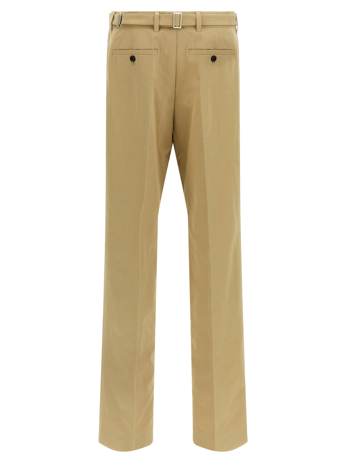 PRADA Panama Old Cotton Pants Beige