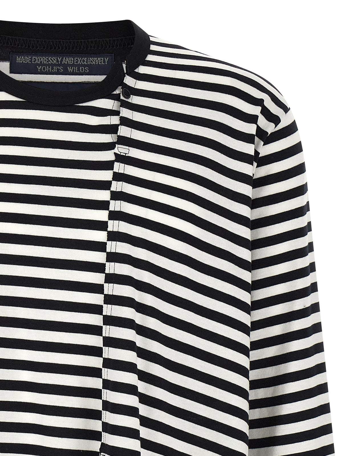 YOHJI YAMAMOTO Paneled Sweater White