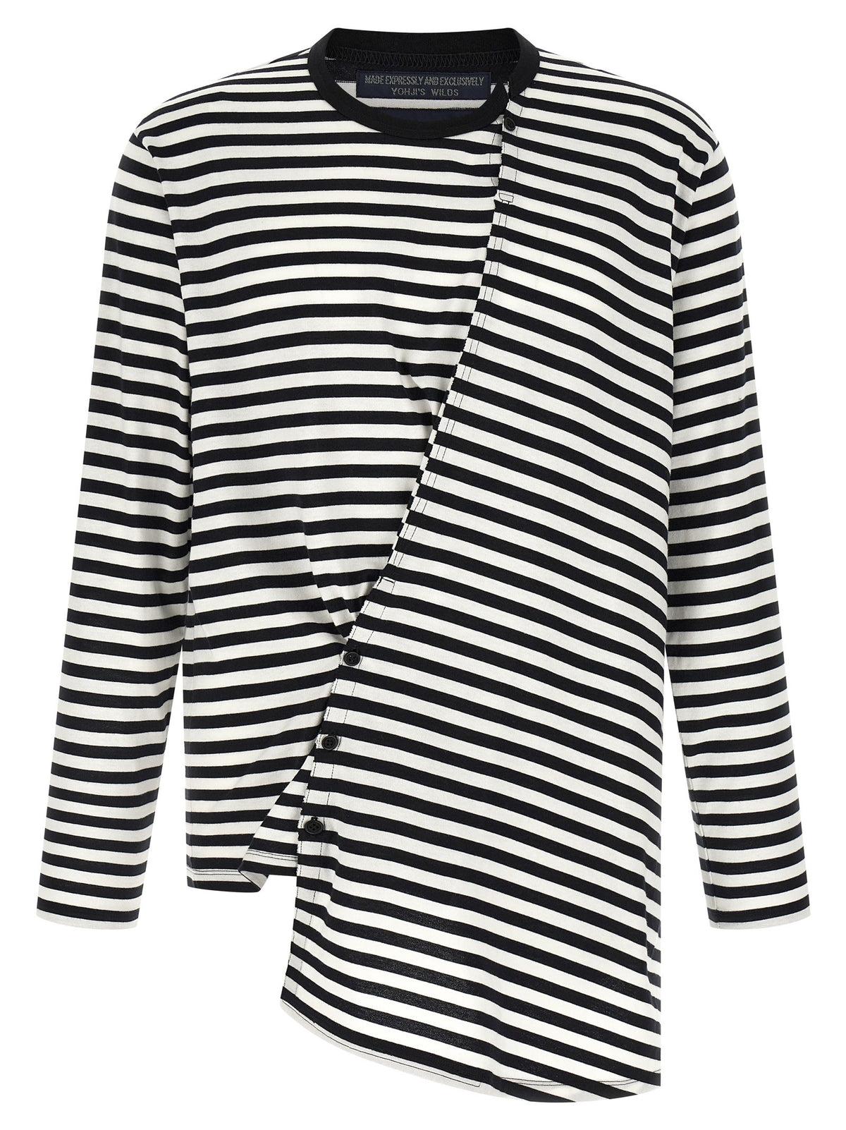 YOHJI YAMAMOTO Paneled Sweater White