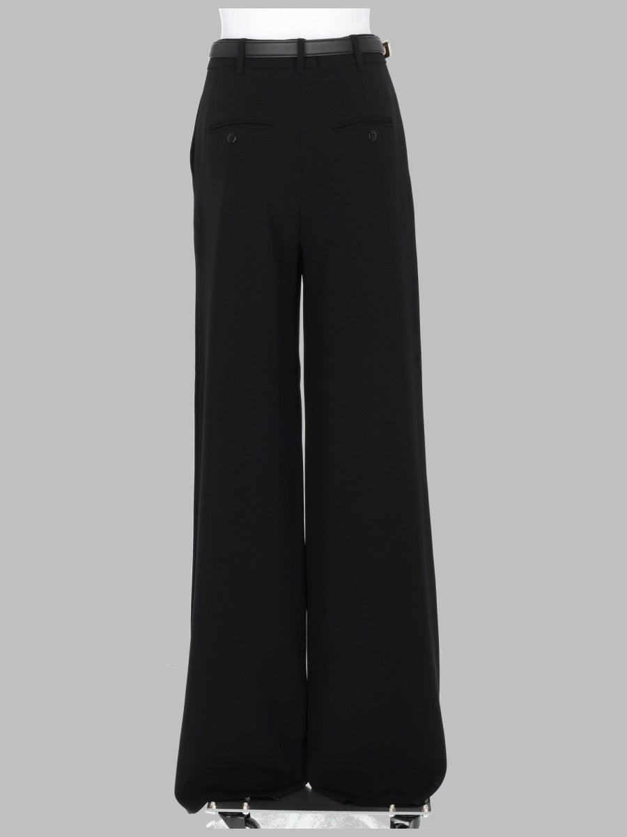 Max Mara Studio Women's Pantalone Ampio in Cady Black