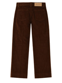 Ami Paris Men's Cotton Baggy Trousers Brown, view 2