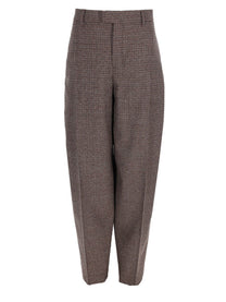 Ami Paris Women's Pantalone Balloon Brown