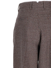 Ami Paris Women's Pantalone Balloon Brown