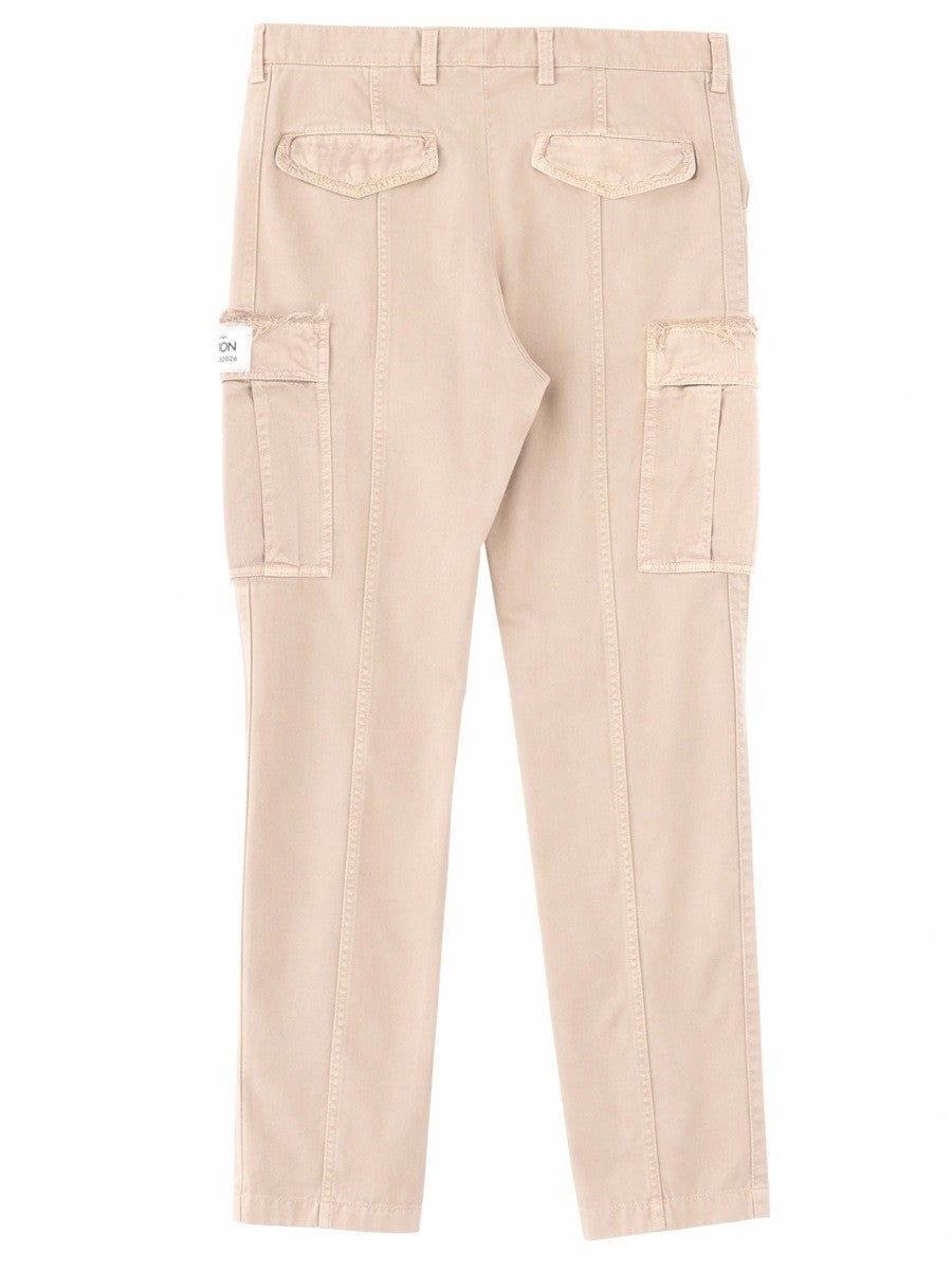 Dolce &amp; Gabbana Men's Pantalone Cargo Con Tasche Beige