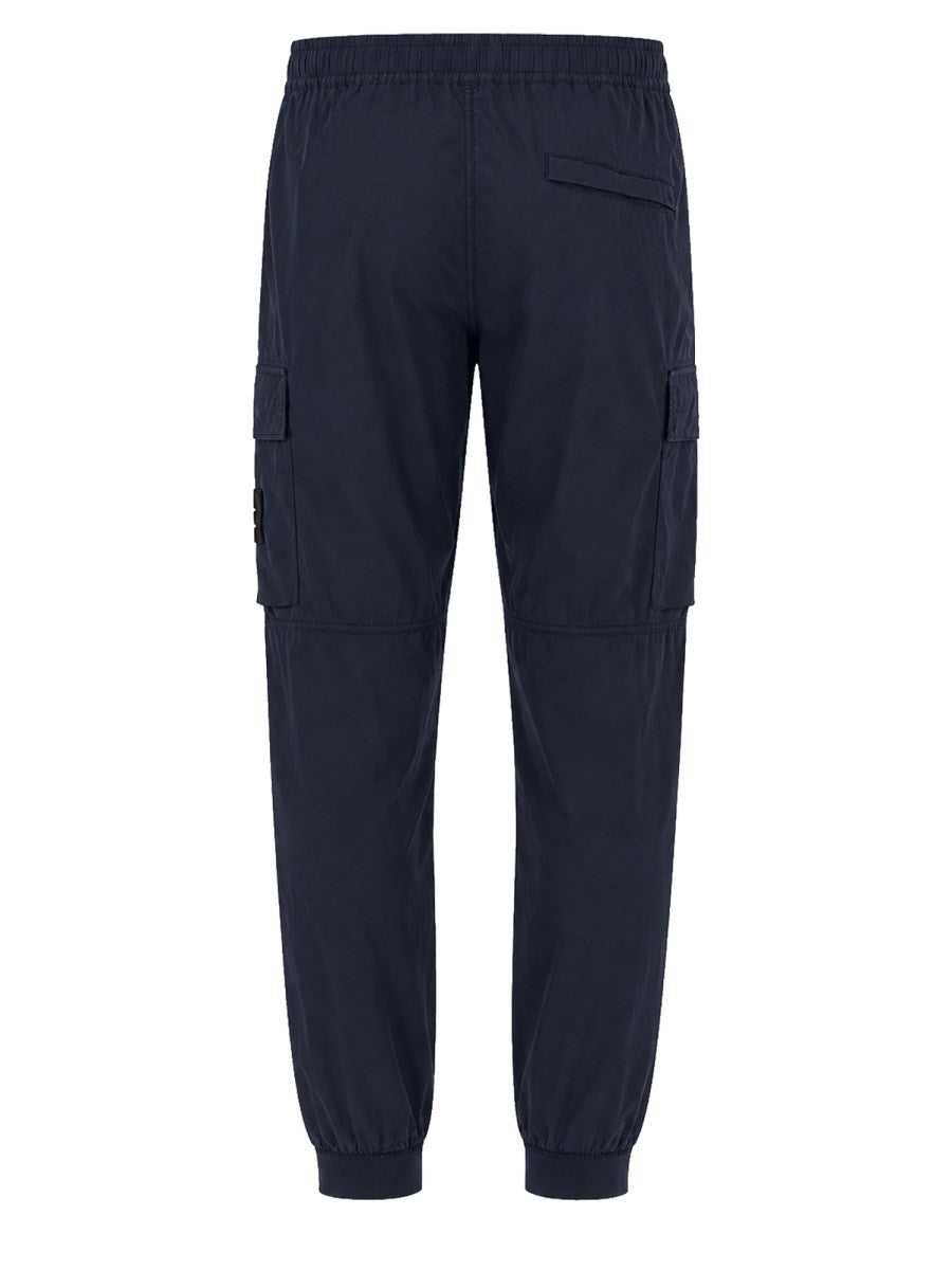 Stone Island Men's Pantalone Cargo Paracadute Blue