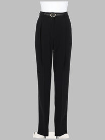 Max Mara Studio Women's Pantalone Carrot in Cady Tecnico Black