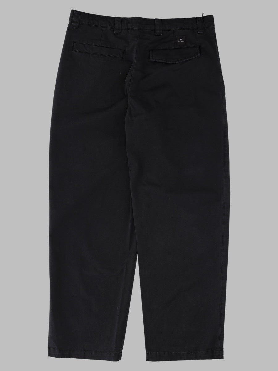Ps By Paul Smith Men's Pantalone Chino in Cotone Black
