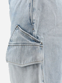 Loewe Men's Pantalone Corto Con Tasche Blue