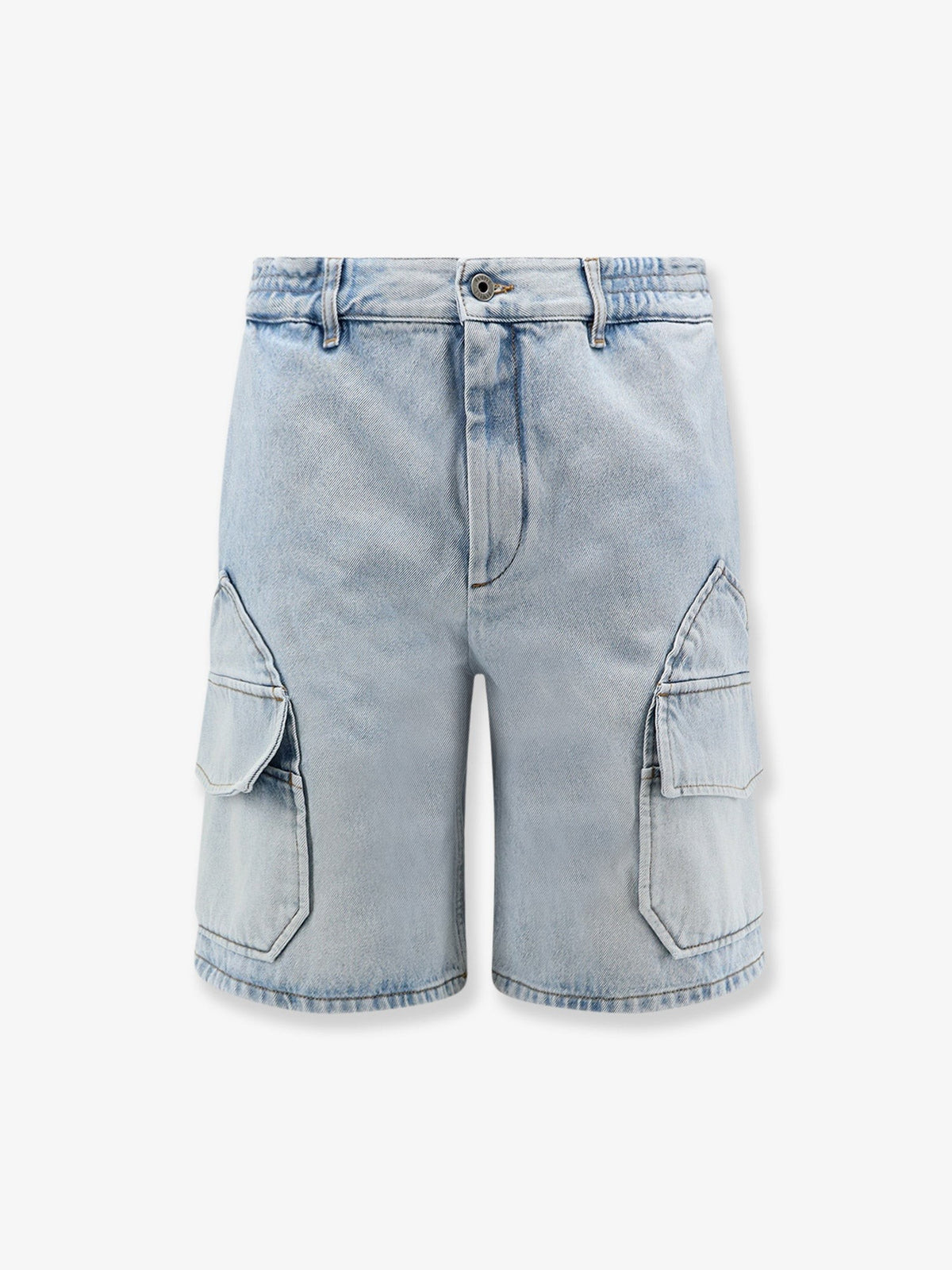 Loewe Men's Pantalone Corto Con Tasche Blue