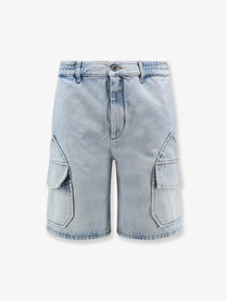 Loewe Men's Pantalone Corto Con Tasche Blue