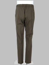Herno Men's Pantalone in Cotone Green