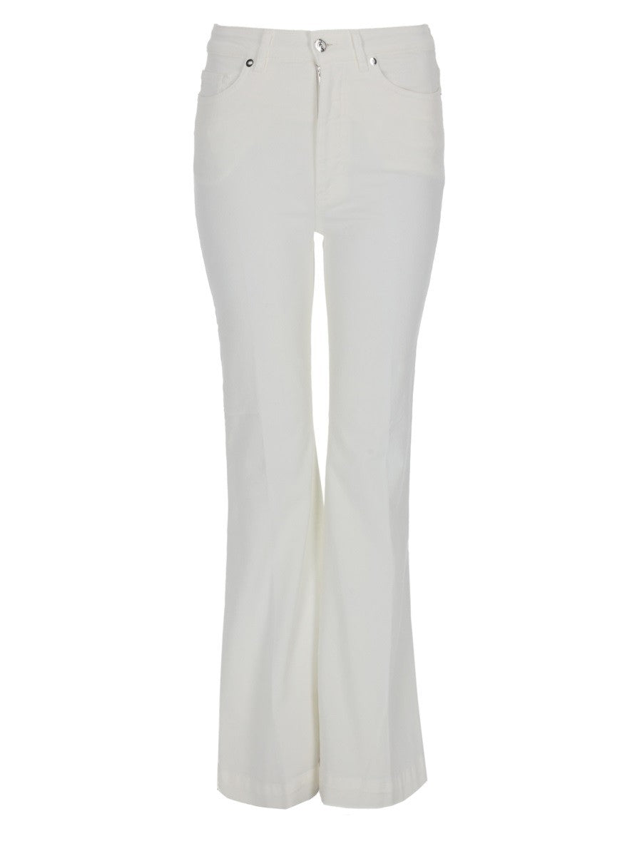 Nine:Inthe:Morning Women's Pantalone in Cotone Multicolor