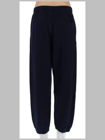 Drôle de Monsieur Men's Pantalone in Felpa DI Cotone Blue