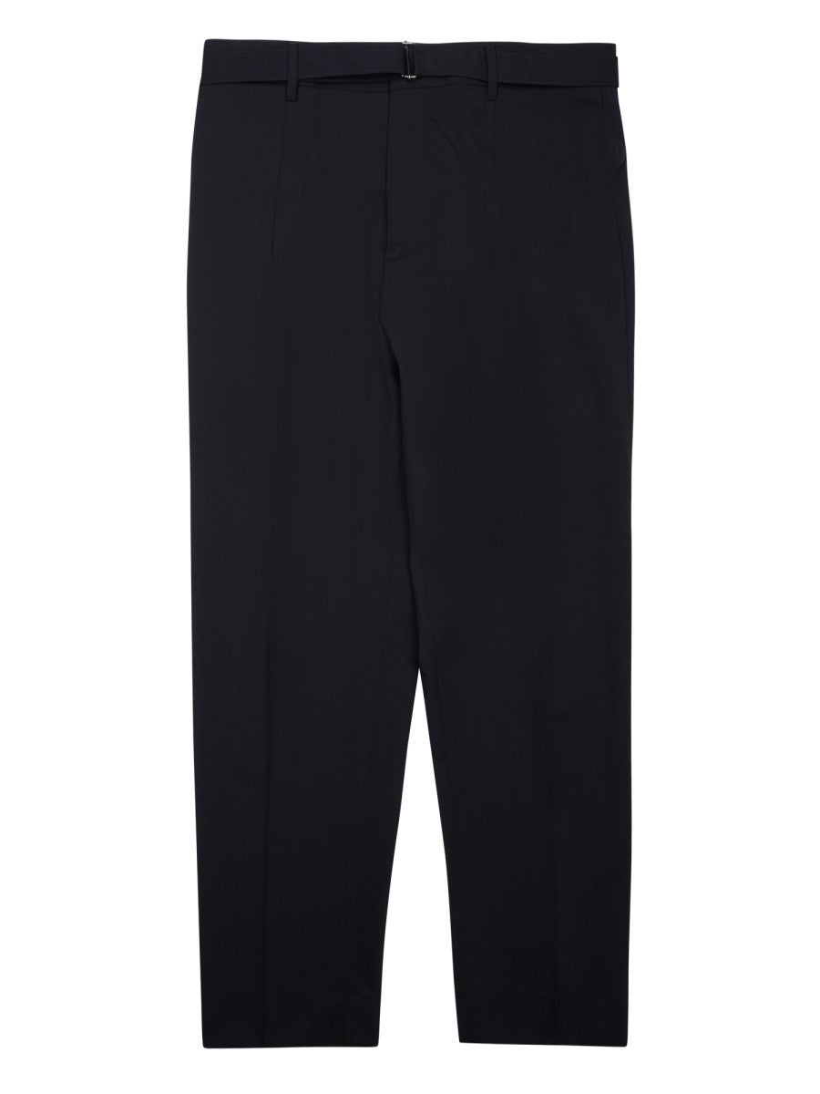 Be Able Men's Pantalone in Misto Lana Blue