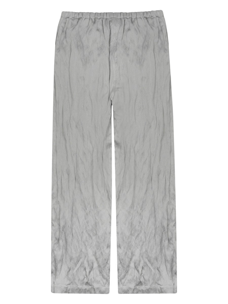 Alysi Women's Pantalone in Viscosa Testurizzata Grey