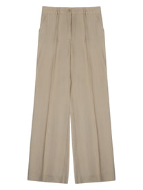 P.A.R.O.S.H Women's Pantalone in Viscosa Beige