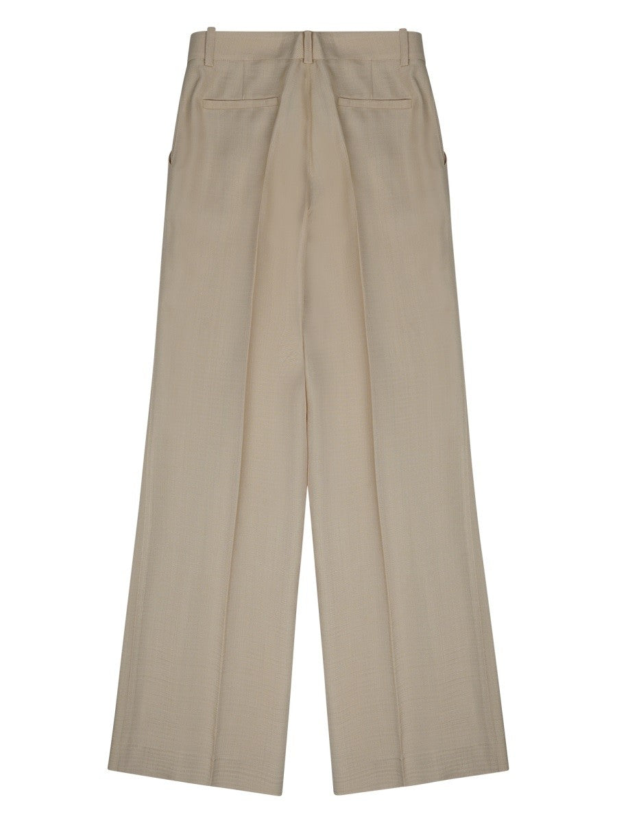 P.A.R.O.S.H Women's Pantalone in Viscosa Beige