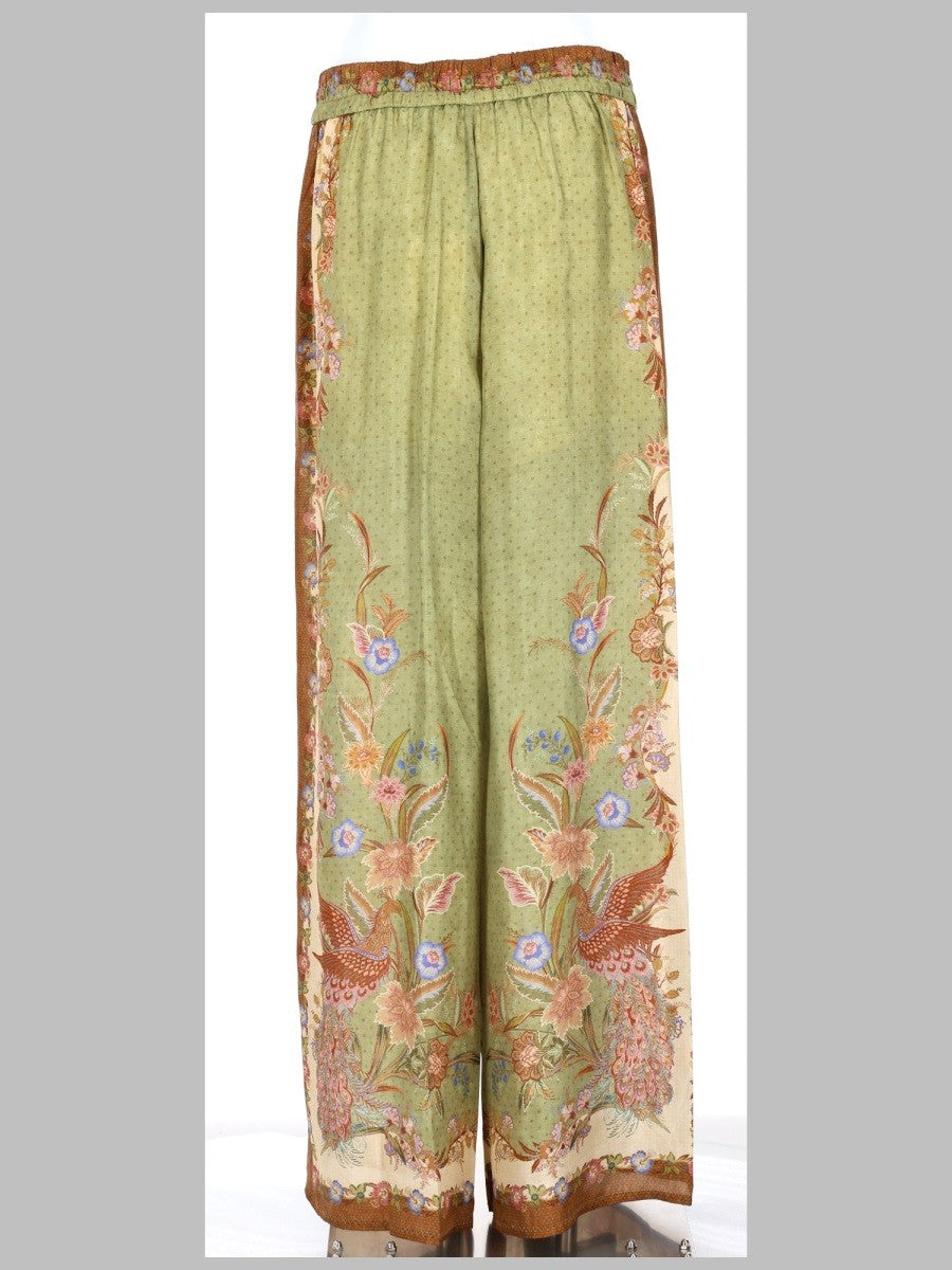 Zimmermann Women's Pantalone Indra Green