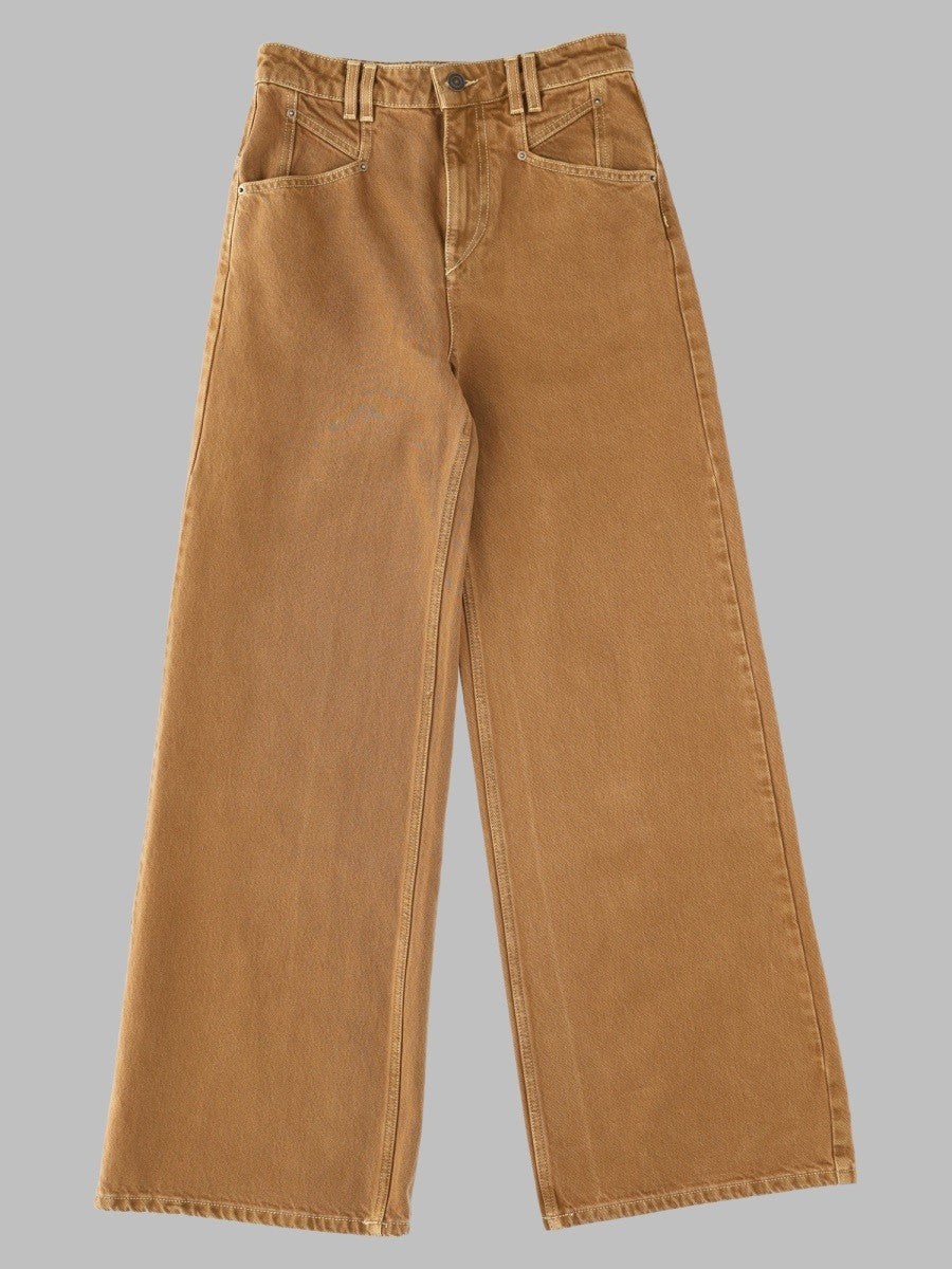 ISABEL MARANT Women's Lemony Trousers Brown