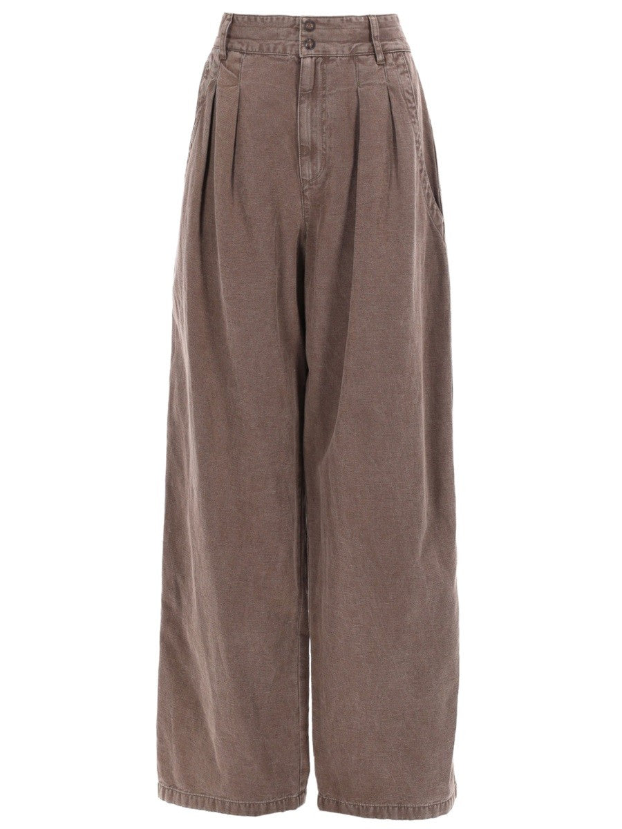 Isabel Marant Étoile Women's Pantalone Nadine Brown