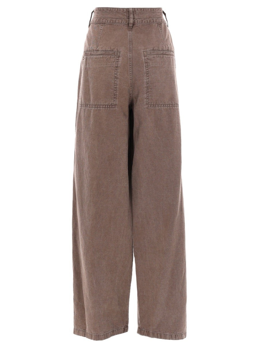 Isabel Marant Étoile Women's Pantalone Nadine Brown