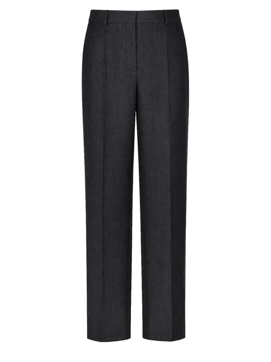 Balenciaga Women's Pantalone Sartoriale Aderente Blue