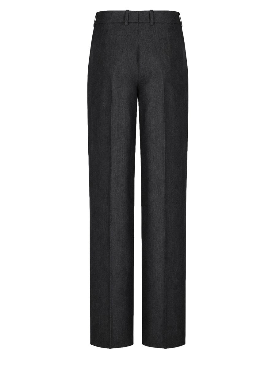 Balenciaga Women's Pantalone Sartoriale Aderente Blue