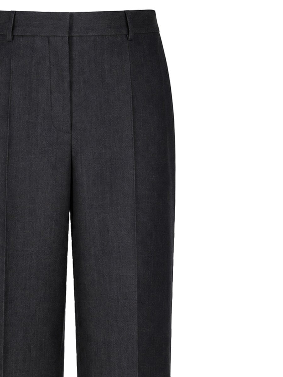 Balenciaga Women's Pantalone Sartoriale Aderente Blue