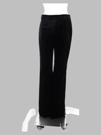 Max Mara Studio Women's Pantalone Smoking in Velluto Black