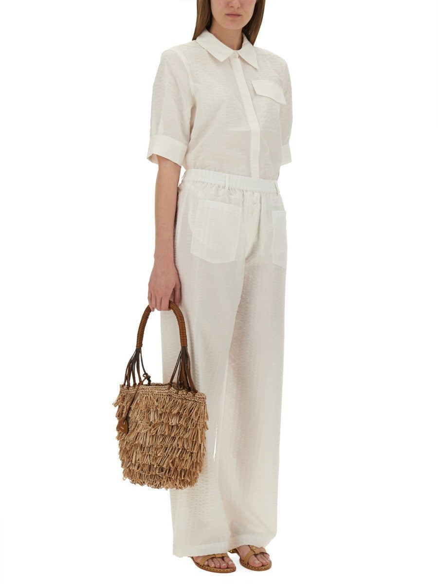 Baum Und Pferdgarten Women's Pants Nibal White