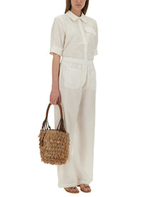 Baum Und Pferdgarten Women's Pants Nibal White