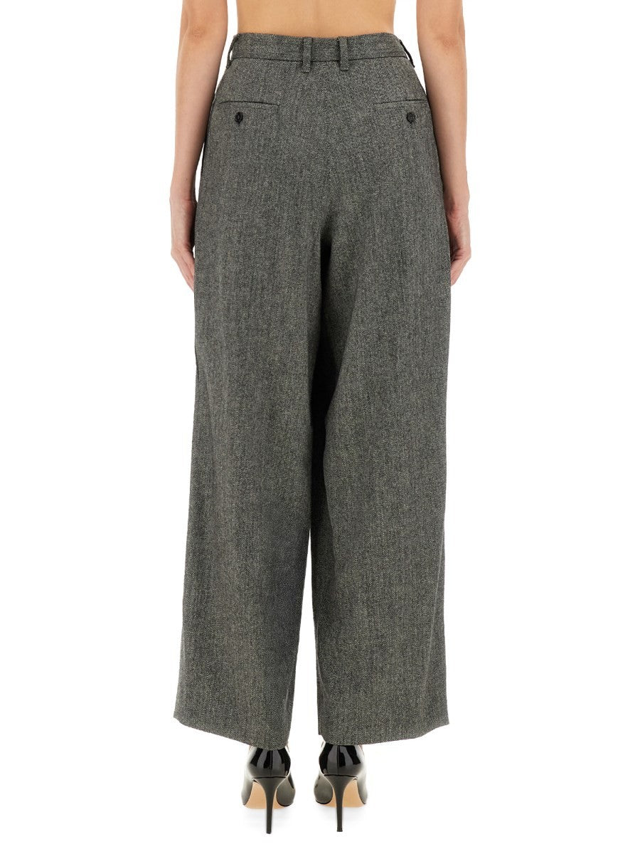 S Max Mara Women's Pants Nice Grey