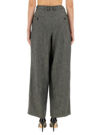 S Max Mara Women's Pants Nice Grey
