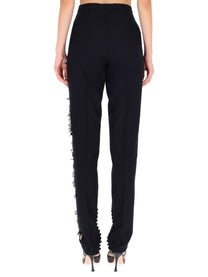 Dries Van Noten Women's Pants Pandoris Blue