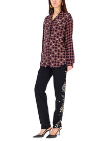 Dries Van Noten Women's Pants Pandoris Blue