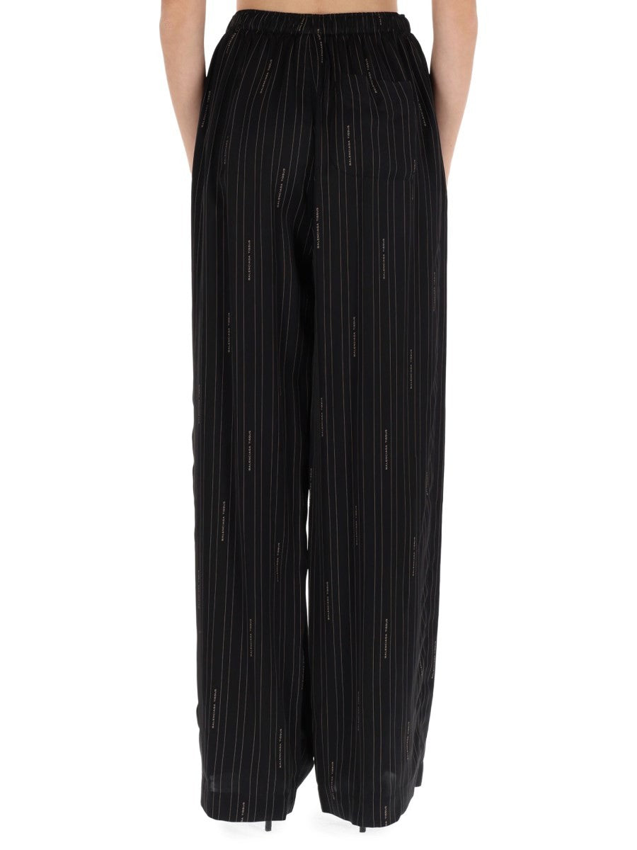 Balenciaga Women's Pants Pyjama Black, view 4
